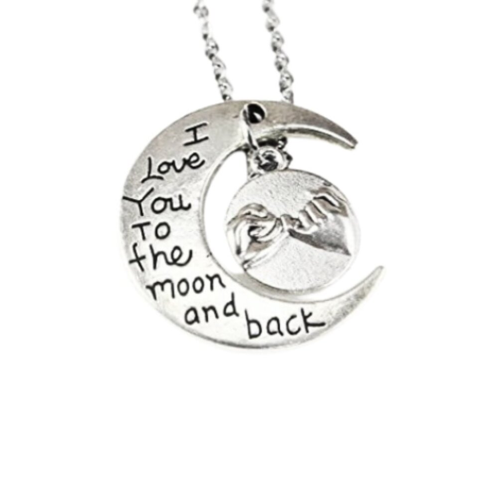 To The Moon And Stars Friends Necklace